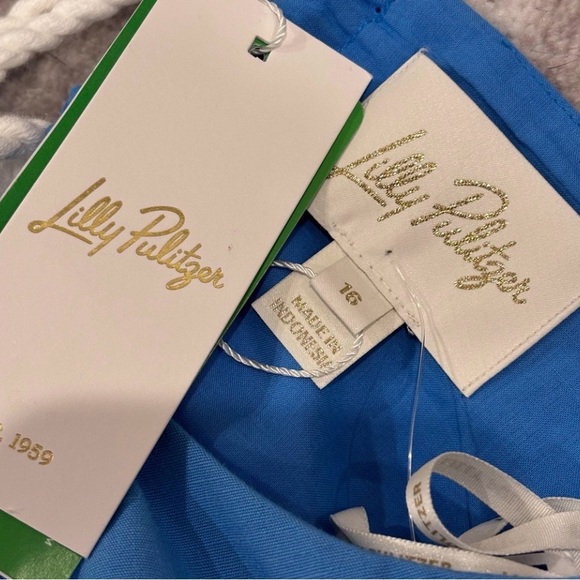 Lilly Pulitzer Vibrant Blue Women's Dress - Picture 4 of 4